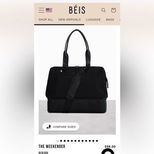 BEIS “The Weekender” luggage/bag